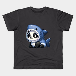 panda shark Kids T-Shirt